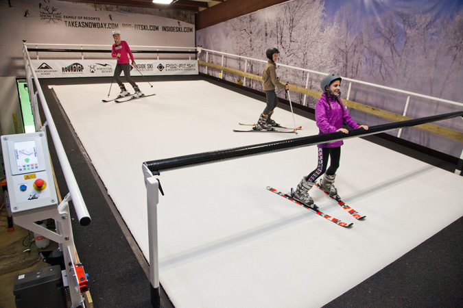 Inside Ski Training Center